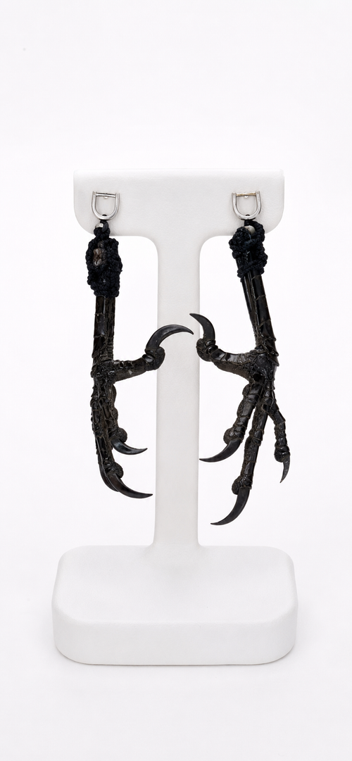 Crow Claw Drop Earrings